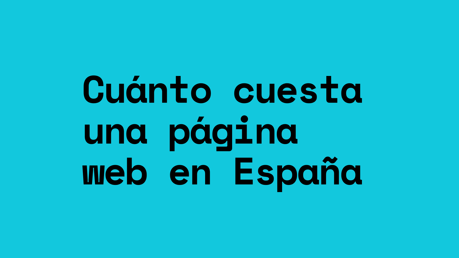 Precio Página Web en España 2025: Guía Completa de Costos